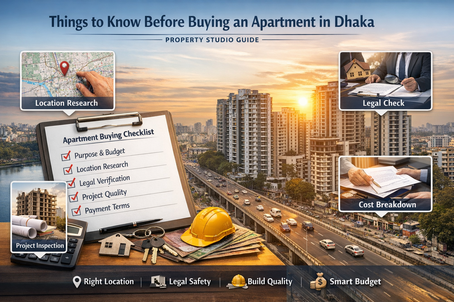 Things to Know Before Buying an Apartment in Dhaka (Property Studio Guide)