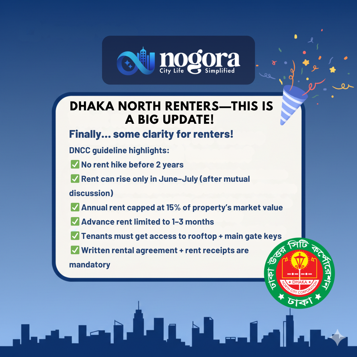 Renting in Dhaka is Changing — Here’s How Nogora Makes It a Win for You